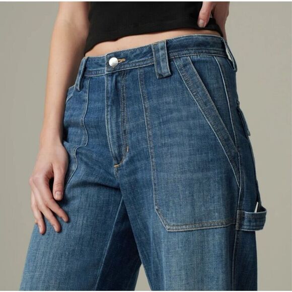 NEW JOE’S The Relaxed Carpenter Jeans Womens Size 29 Blue Denim Echelon Mid-Rise - Picture 3 of 16